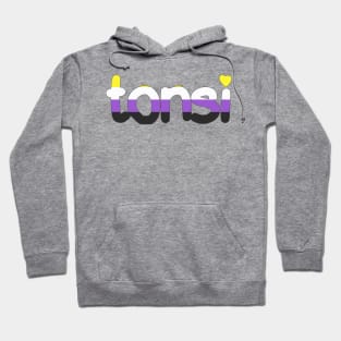 Nonbinary (Toki Pona, Enby Pride Colors) Hoodie